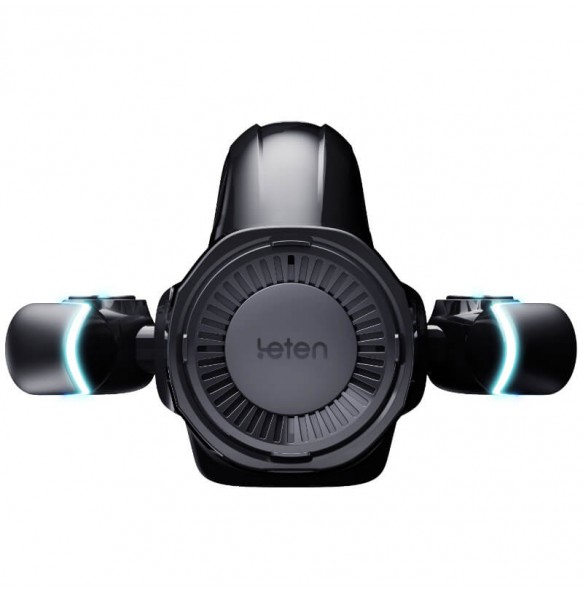 HK LETEN - Bermuda Stormy Retractable Sucking Masturbator (Chargeable - Black)